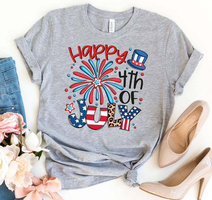 Happy 4th of July Shirt - Fourth of July Shirt