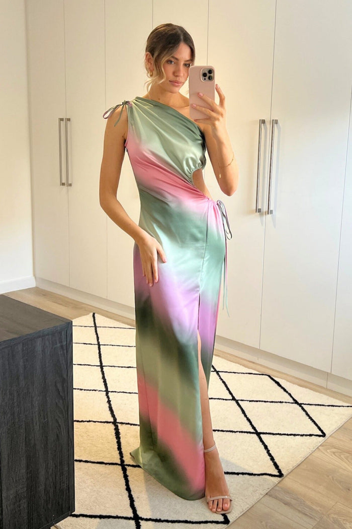 Jovie Cut Out Maxi Dress / Ombre - Style Cheat