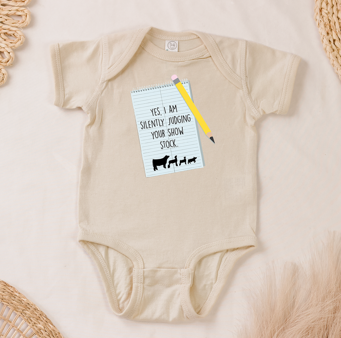 Judging Stock– Infant/Toddler/Youth