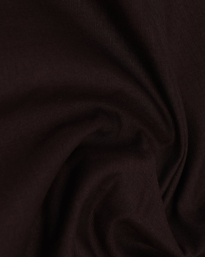 Linen Casual Half Sleeve Tan Solid Shirt - Salmon