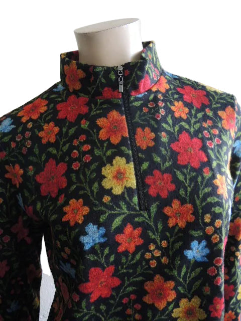 LS Collection Flower Stretch Top