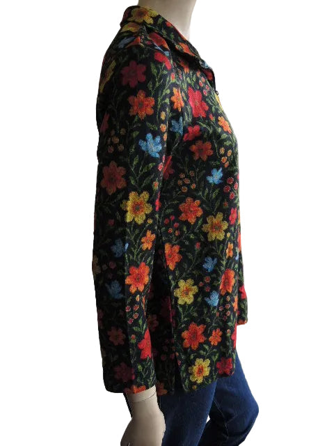 LS Collection Flower Stretch Top