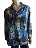 LS Collection Gathered Neck Top