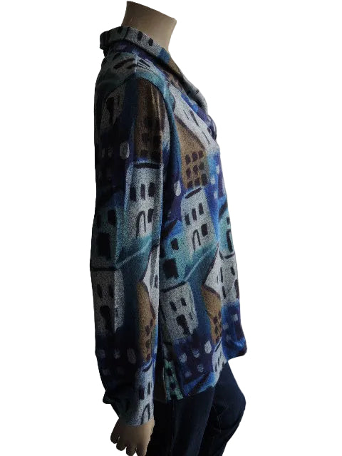 LS Collection Gathered Neck Top
