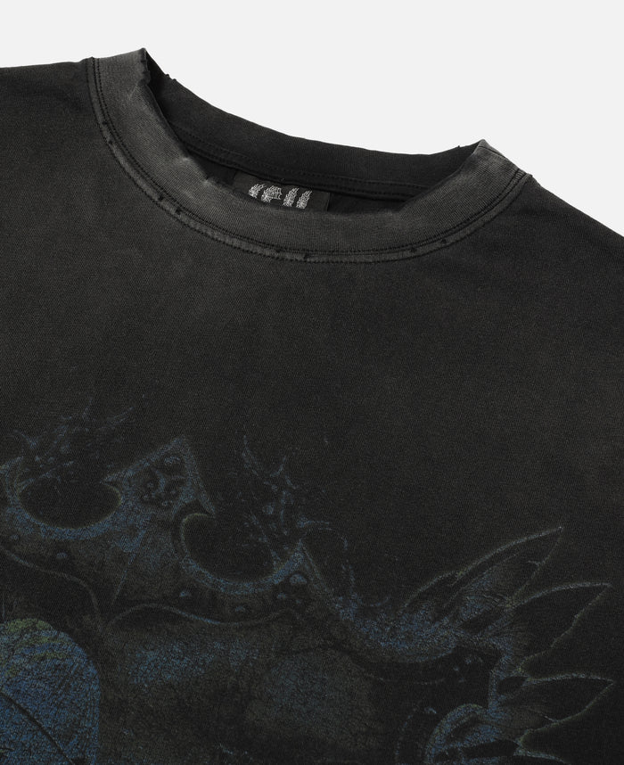 Luminous Dawn Astral Knight Destroyed T-Shirt (Black)