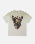 Luminous Dawn Astral Knight Destroyed T-Shirt (White)