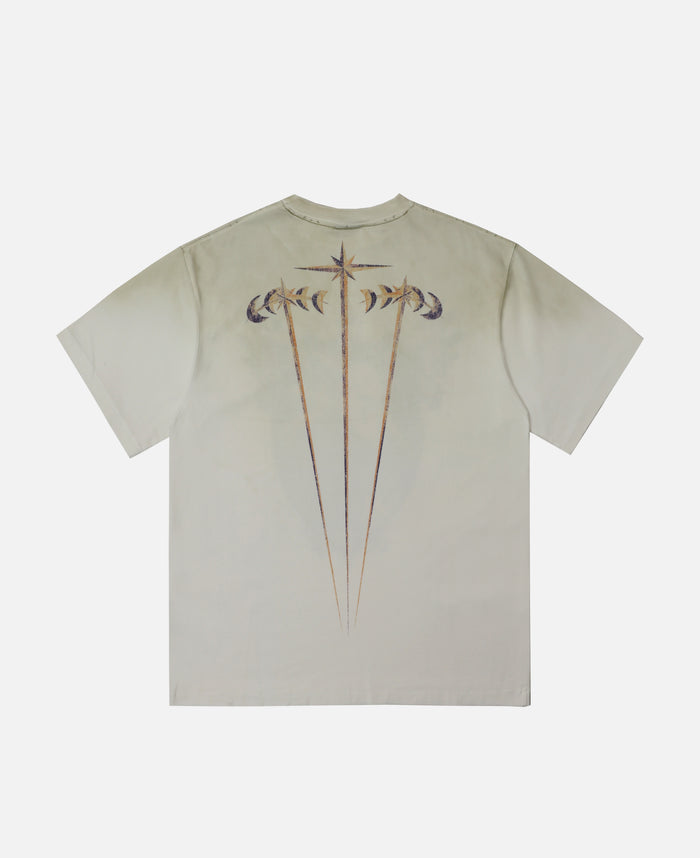 Luminous Dawn Astral Knight Destroyed T-Shirt (White)