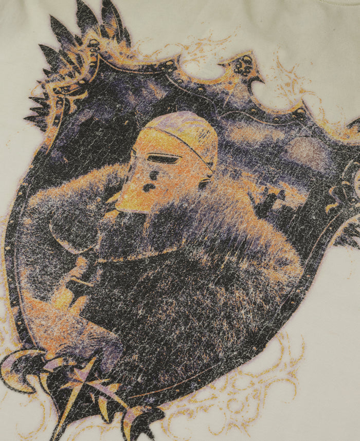 Luminous Dawn Astral Knight Destroyed T-Shirt (White)