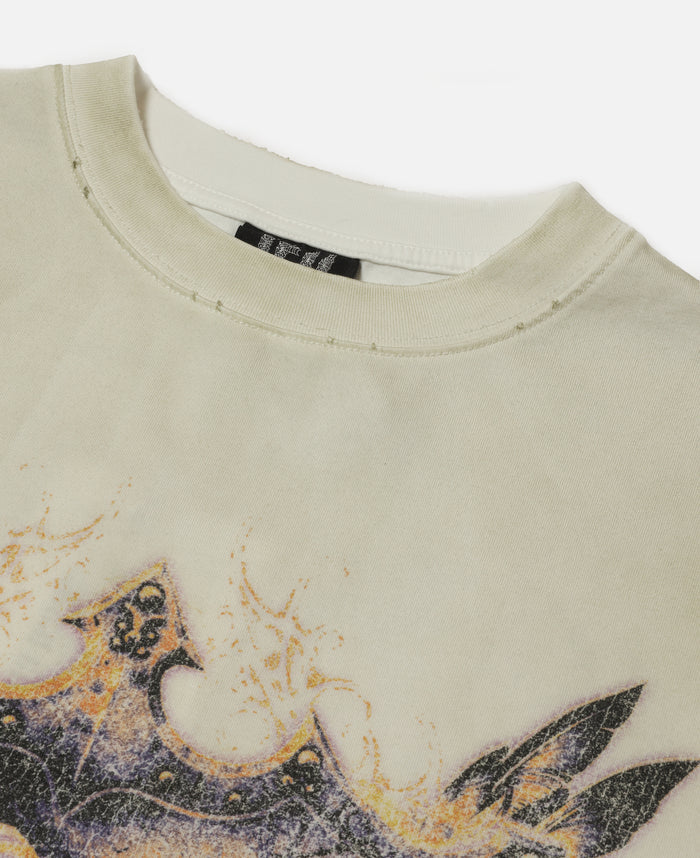 Luminous Dawn Astral Knight Destroyed T-Shirt (White)