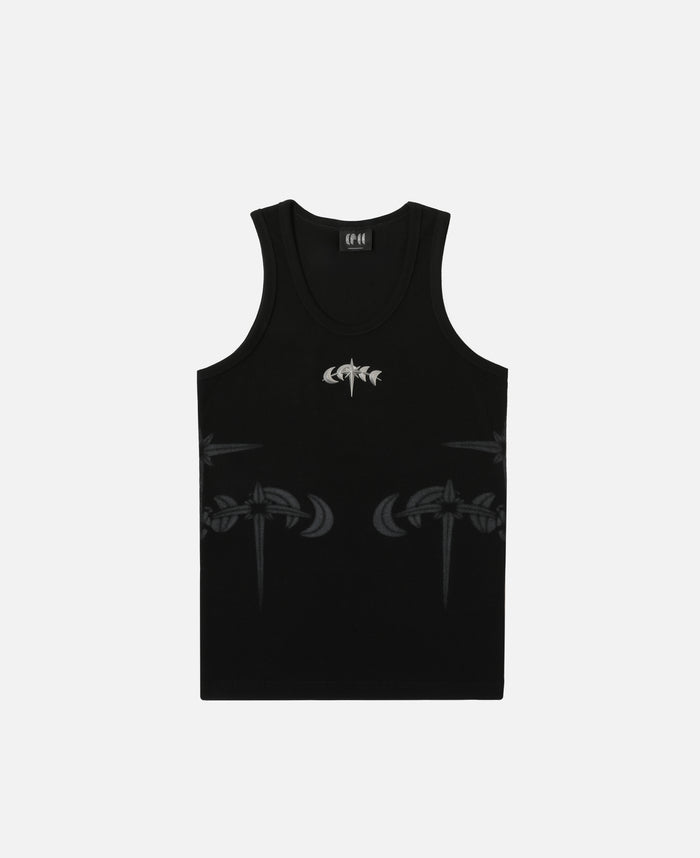 Luminous Dawn Astral Metal Logo Vest (Black)