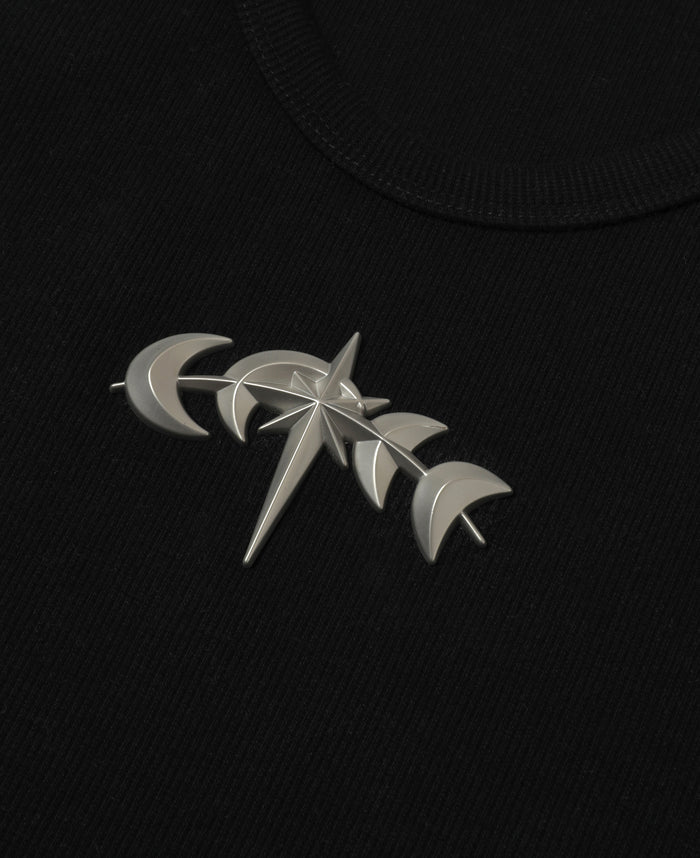 Luminous Dawn Astral Metal Logo Vest (Black)
