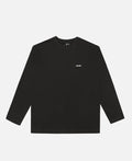 Luminous Dawn Flocked Long Sleeve T-Shirt (Charcoal)