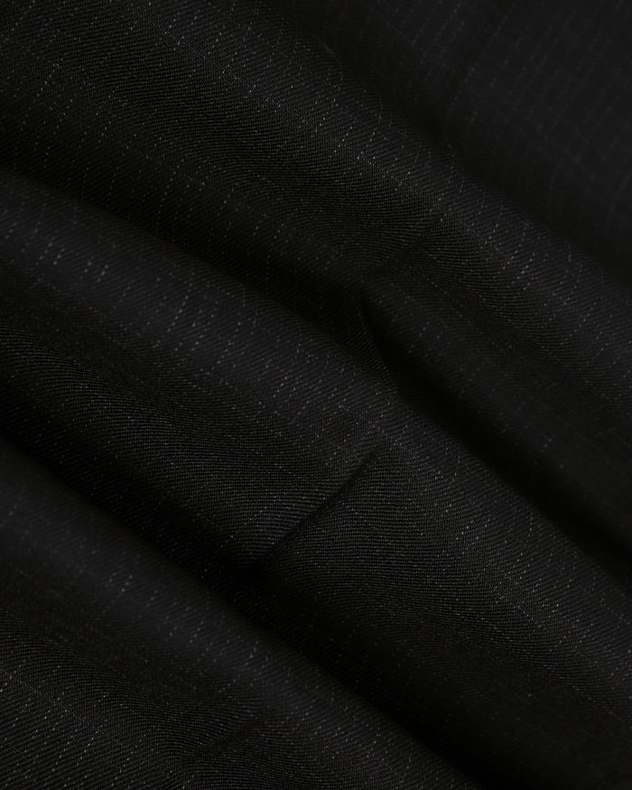 Luxe Slim Comfort B-95 Formal Black Textured Trouser - Chanel