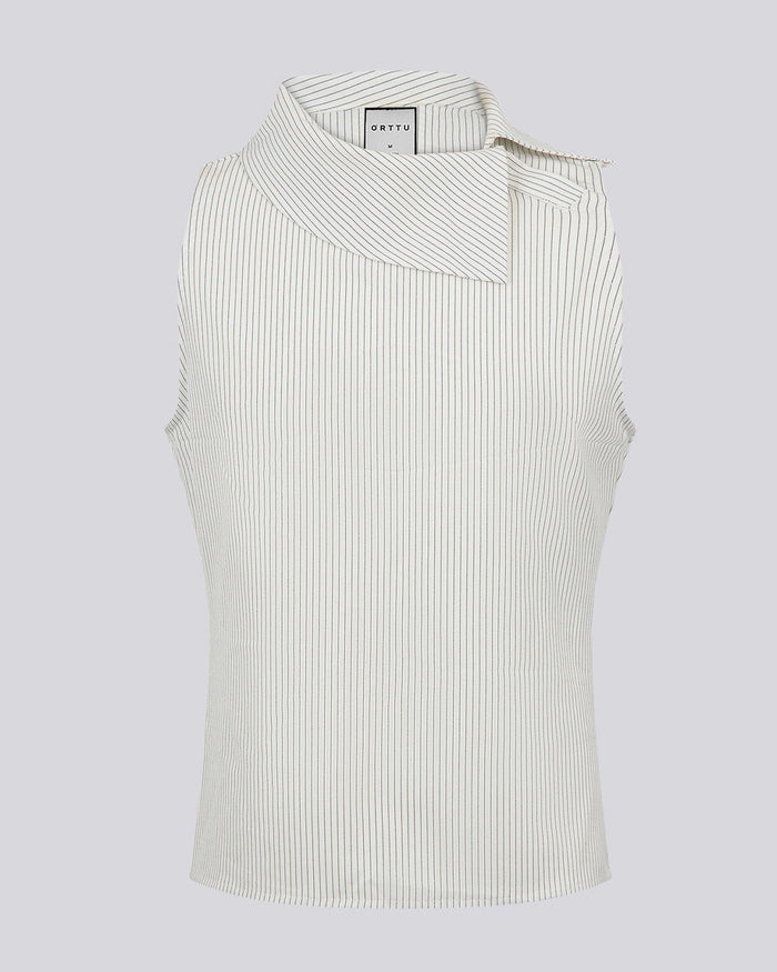 Lyon Top Grey Striped
