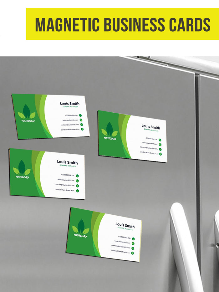 Magnetic Business Cards - The Lemon Print & Design Studio