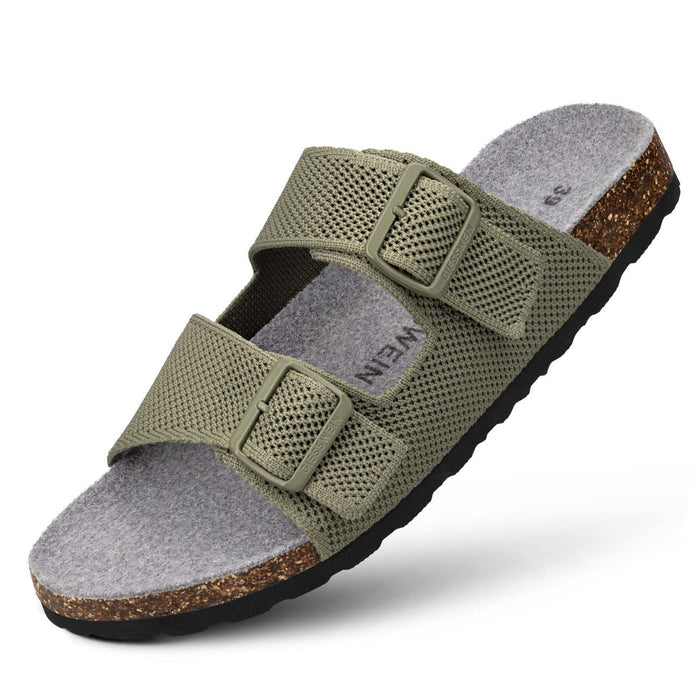 Giesswein Merino Slides Men - Forest 418