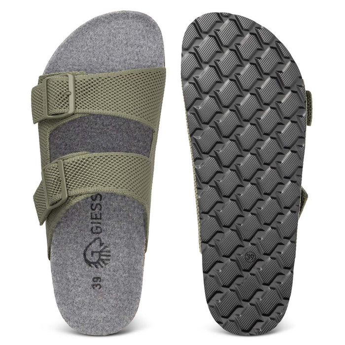 Giesswein Merino Slides Men - Forest 418
