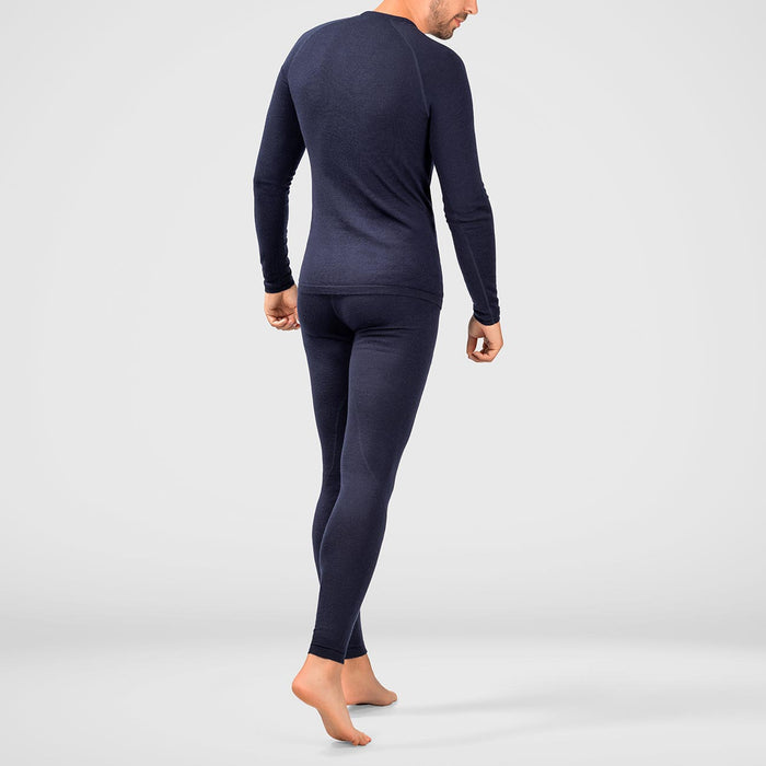 Giesswein Merino Thermo Set Men - ocean blue 540