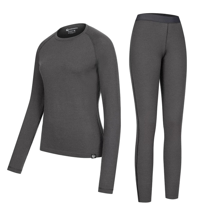 Giesswein Merino Thermo Set Women - grey 017