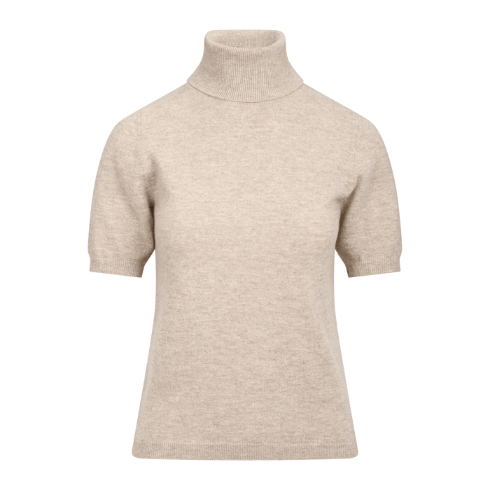 Urban Pioneers Female Mertina SS Turtleneck SWEATER LIGHT SAND