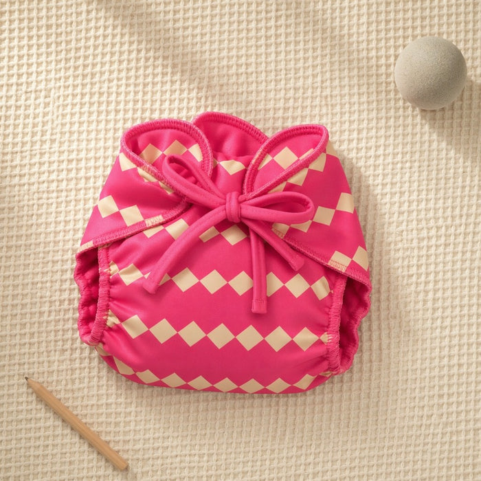 Mimi Muslin Wipes | Zigzag | Geo Play | 100% Muslin Cotton, Reusable | Pack of 6