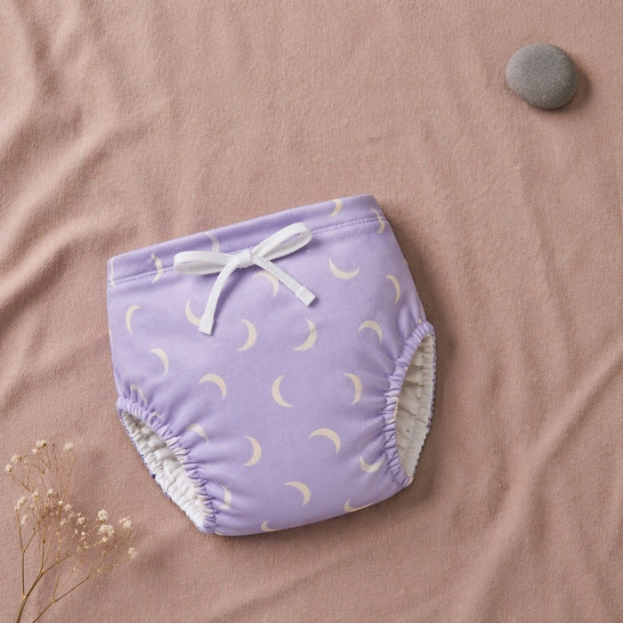 Mimi Potty Training Pants | Crescent Moon Scatter | Monsoon Magic | Bamboo-Cotton, Pull-Up, Semi-Waterproof | 9M-4Y