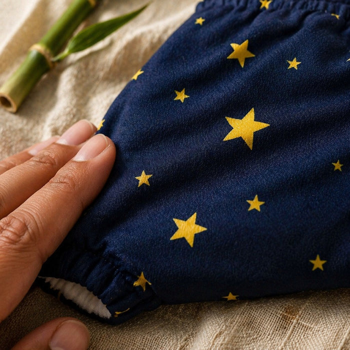 Mimi Potty Training Pants | Scattered Stars | Stardust | Bamboo-Cotton, Pull-Up, Semi-Waterproof | 9M-4Y