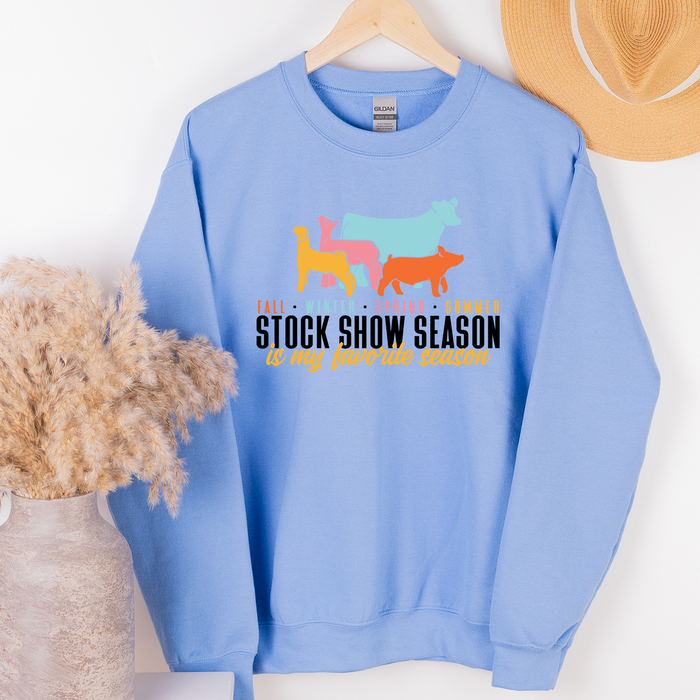 My Favorite Season Is Stock Show Season– Crewneck
