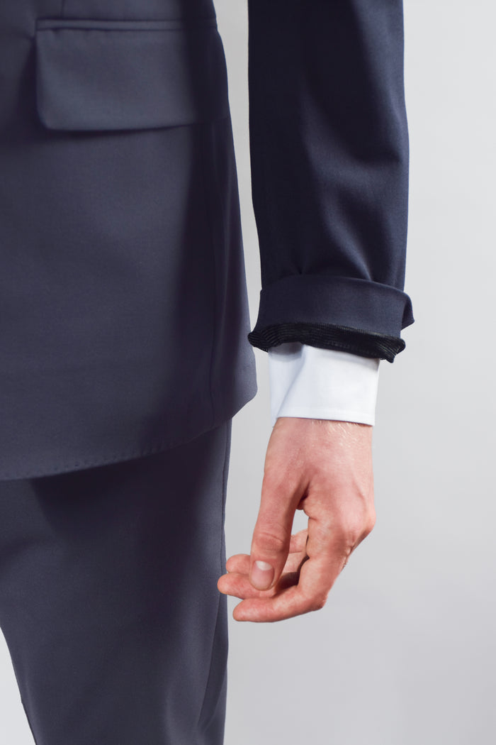Washable Travel Blazer Navy  | Classic - Atica Man