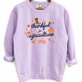 Orange Thankful for Agriculture– Crewneck