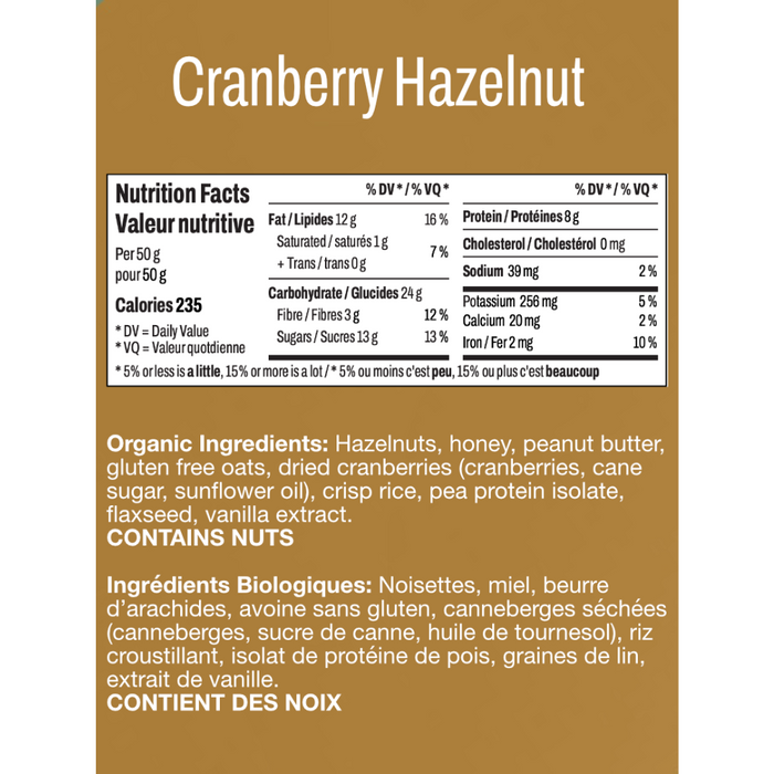 Organics Protein Bar