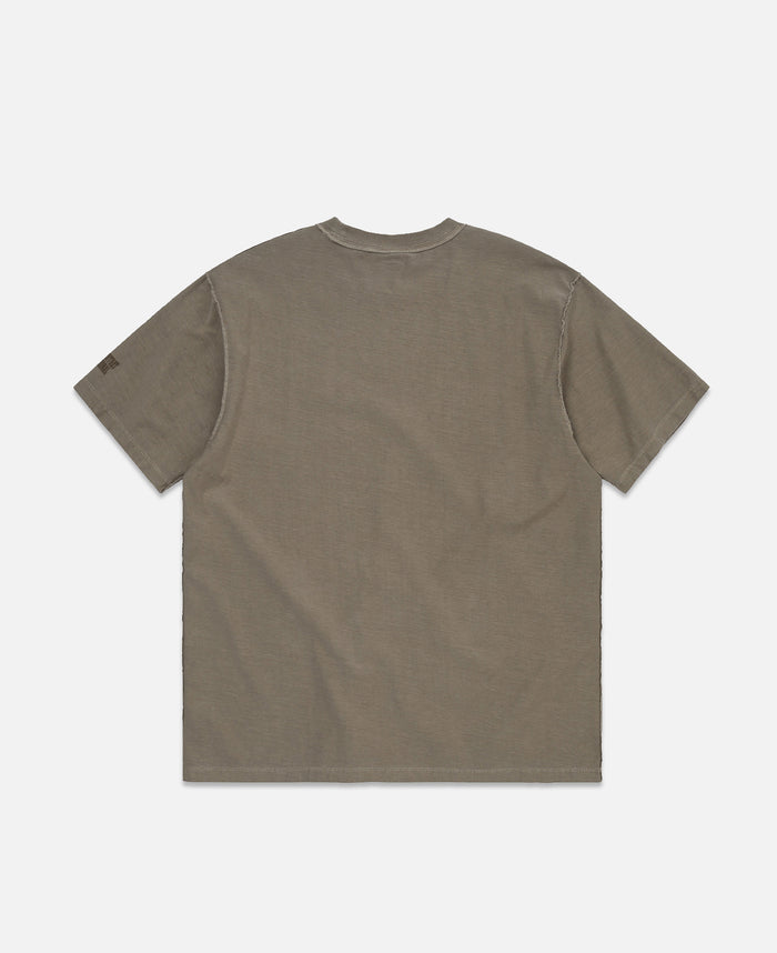 Overdyed Reverse T-Shirt (Grey)