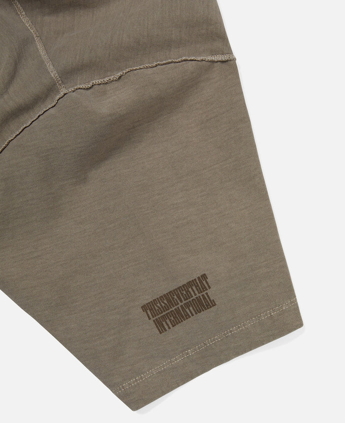 Overdyed Reverse T-Shirt (Grey)