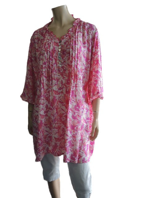 Party Girl Cool Rayon Pintuck Top