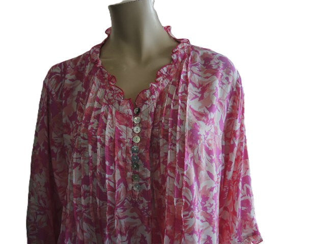 Party Girl Cool Rayon Pintuck Top