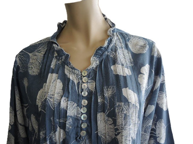 Party Girl Rayon Frilled Neck Top