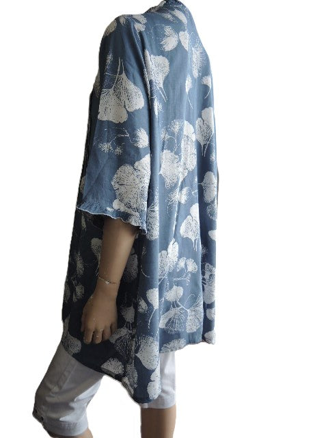 Party Girl Rayon Frilled Neck Top