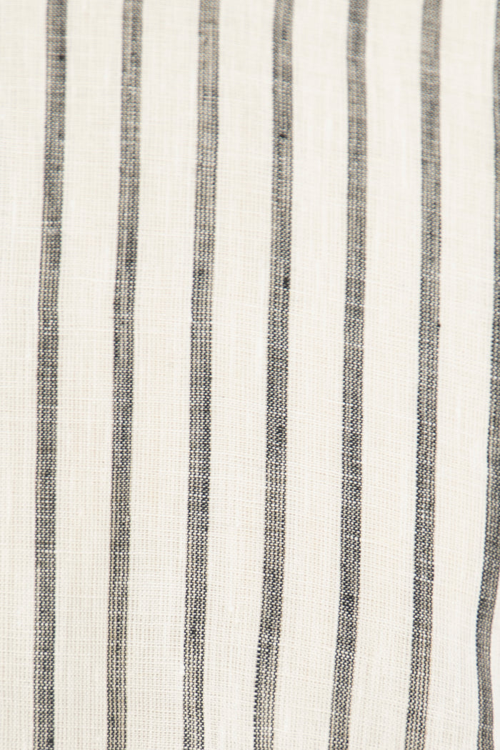 Philippe Linen Black & White Shirt