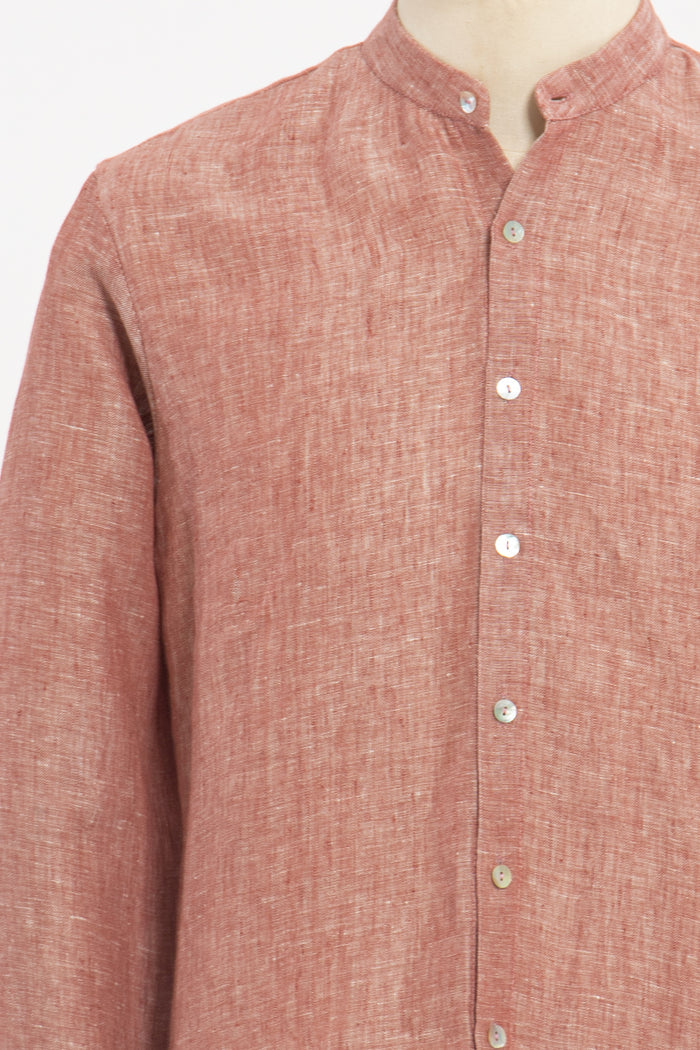Philippe Linen Dusty Rose Shirt