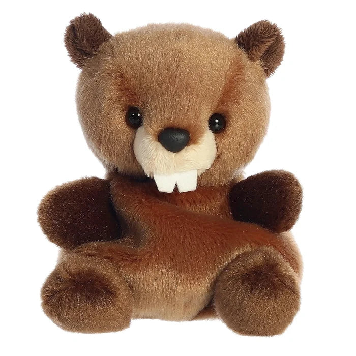 Mini plush beaver.