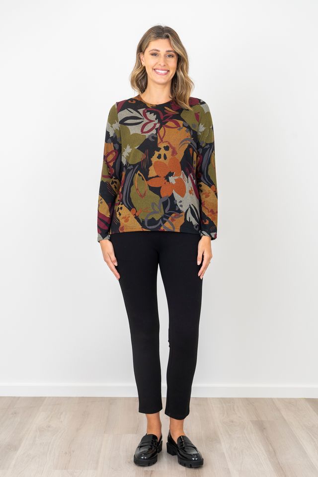 Renoma Stretch Top with Snood