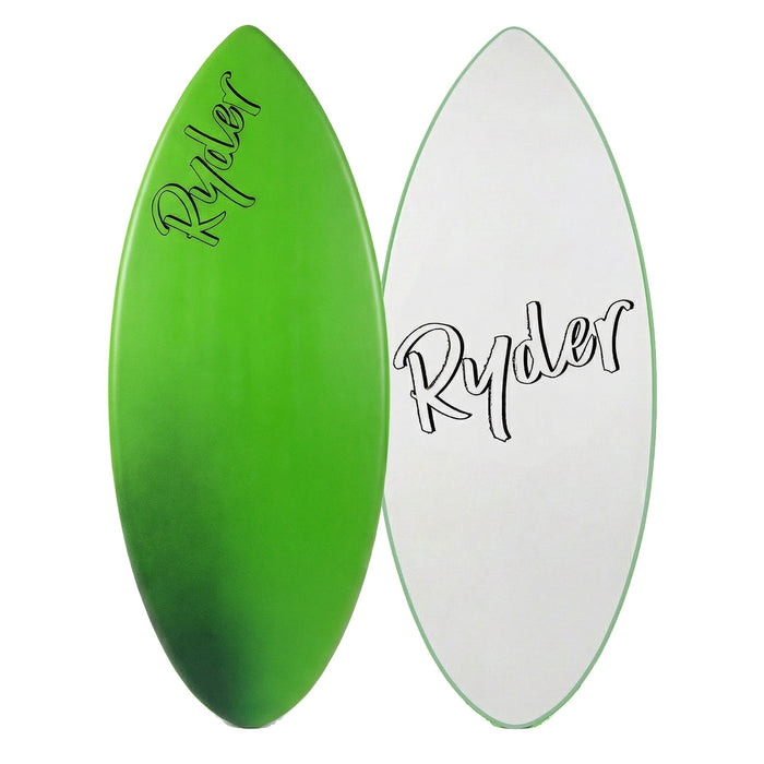 RYDER Epoxy Resin Skimboard 52″ - Lime / White