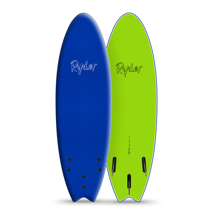 Ryder Fish Series | 6ft6in Soft Surfboard - Navy Blue