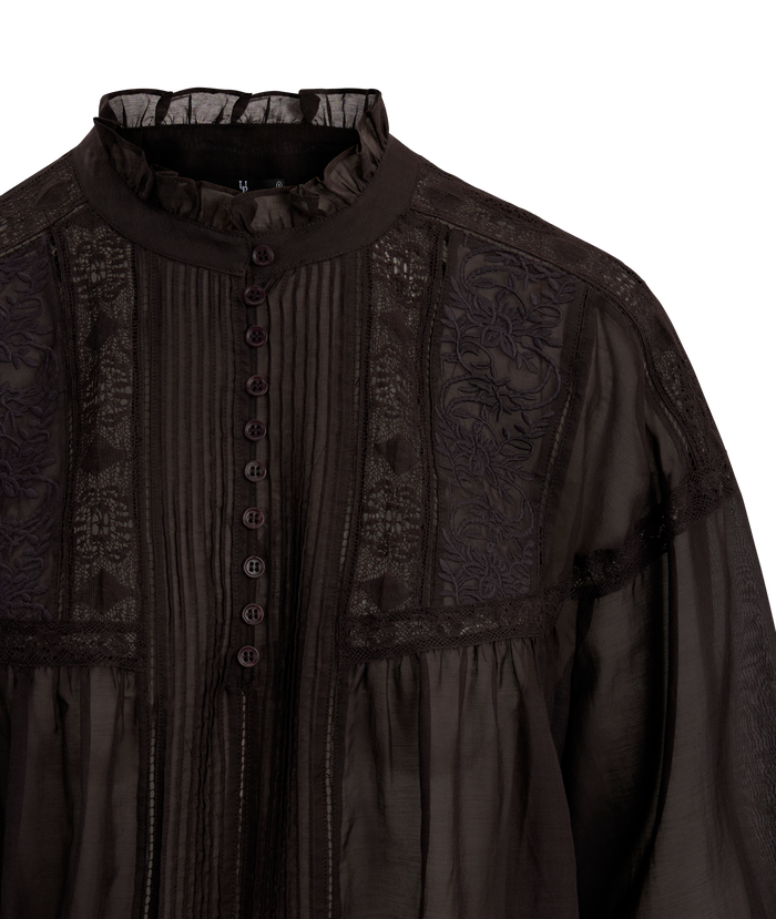 Urban Pioneers Female Selestina Blouse BLOUSE ESPRESSO