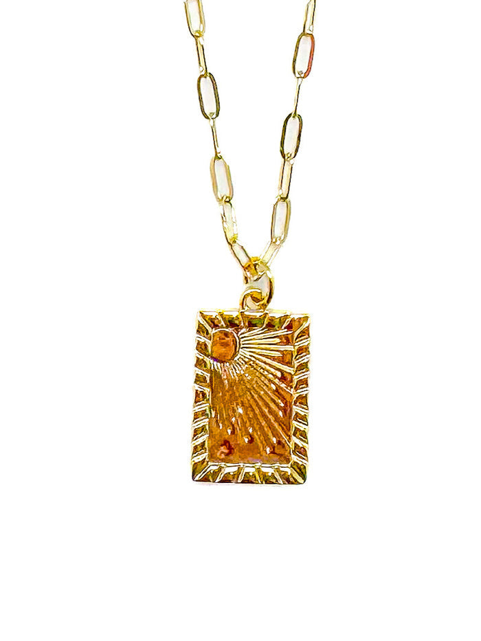 Serena Sunburst Necklace