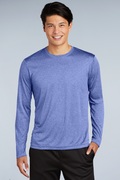 ST360LS  Sport-Tek® Long Sleeve Heather Contender™ Tee - The Lemon Print & Design Studio