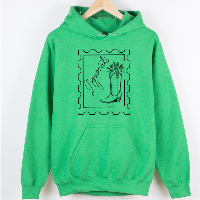 Stamp Boot Agvocate – Hoodie