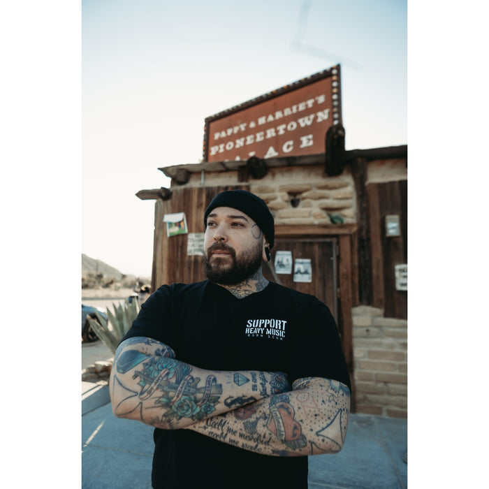SUPPORT HEAVY MUSIC T-SHIRT