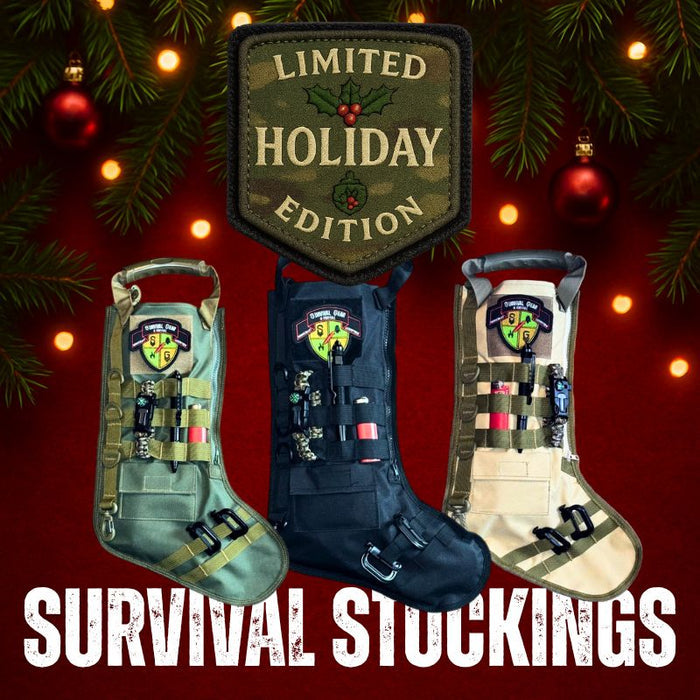 Tactical Christmas Stocking - Black