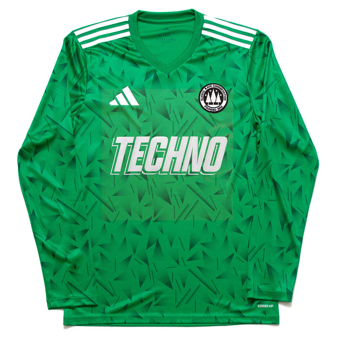 Techno FC Long Sleeve Retro 25 - Jersey - Green